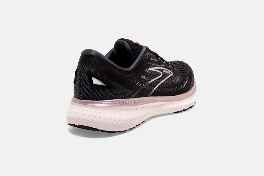 Brooks Running Shoes Womens Black/Pink - Glycerin 19 Road - 9612-UCAFO